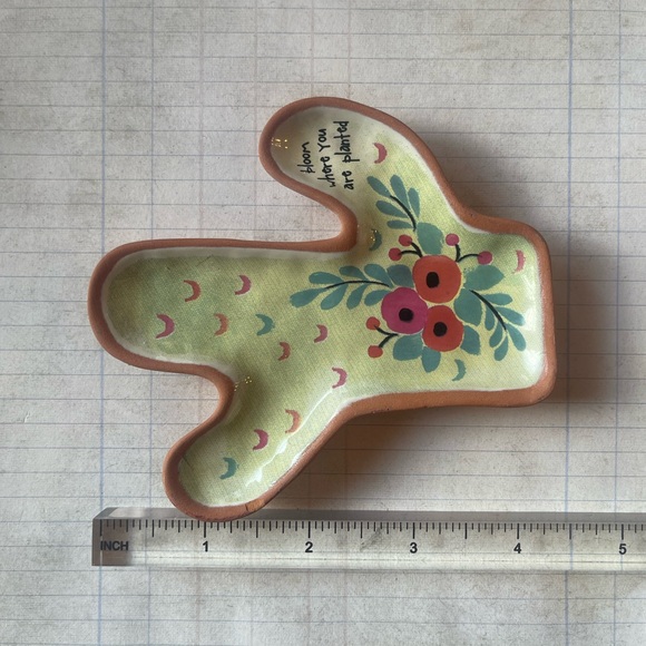 Natural Life Cactus Santa Fe Trinket Dish - Picture 9 of 10
